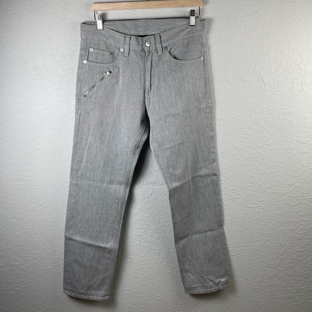 Armani Exchange Mens Straight Leg Gray Casual Pants Sz W‎ 31 x 30